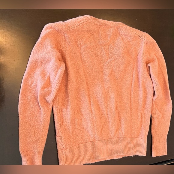 Madewell Wrap Front Pullover Sweater in Coziest Yarn size XS - Picture 7 of 8